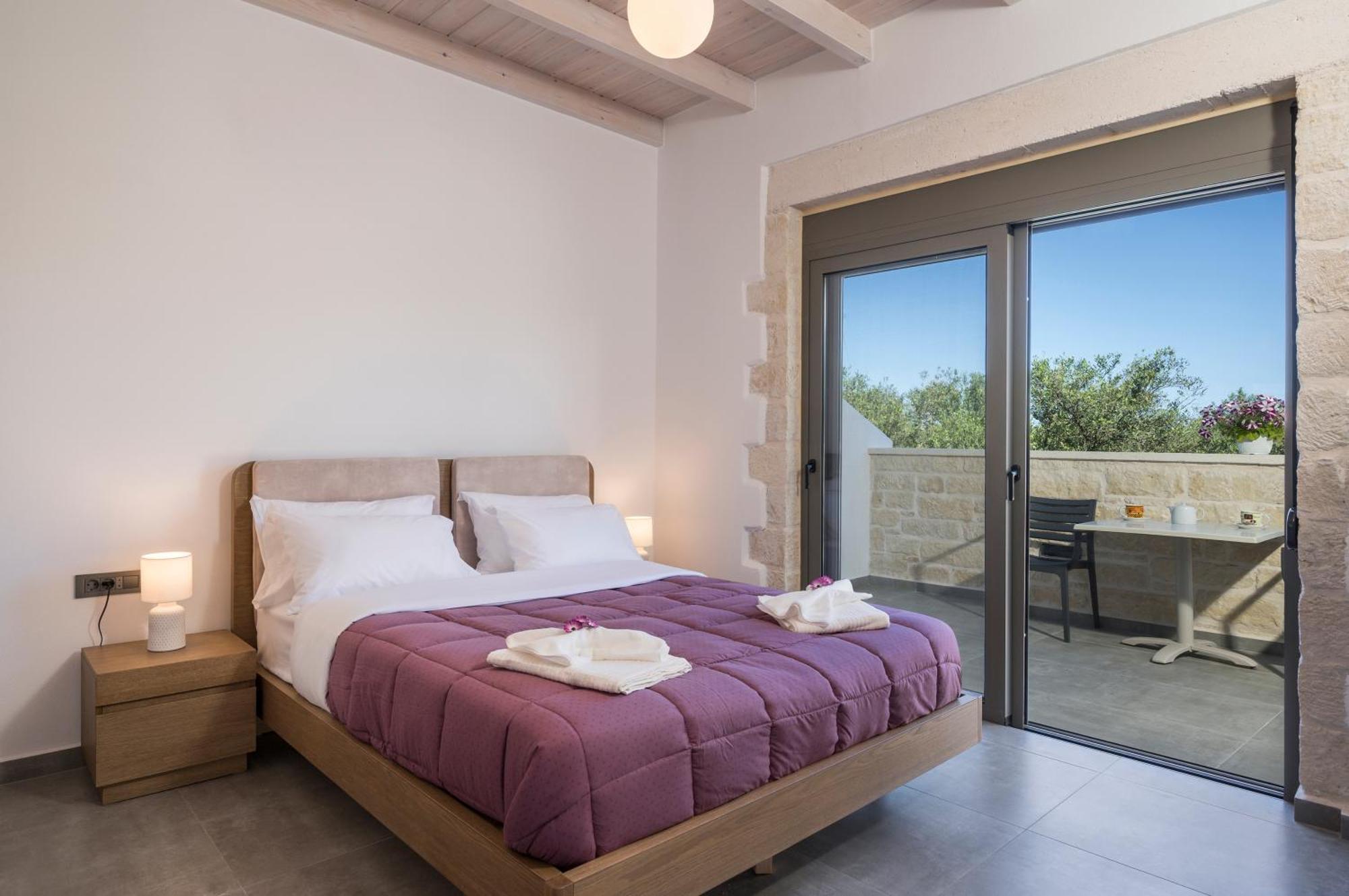 Sun Flower Villas With Sea View Agia Marina Exterior foto