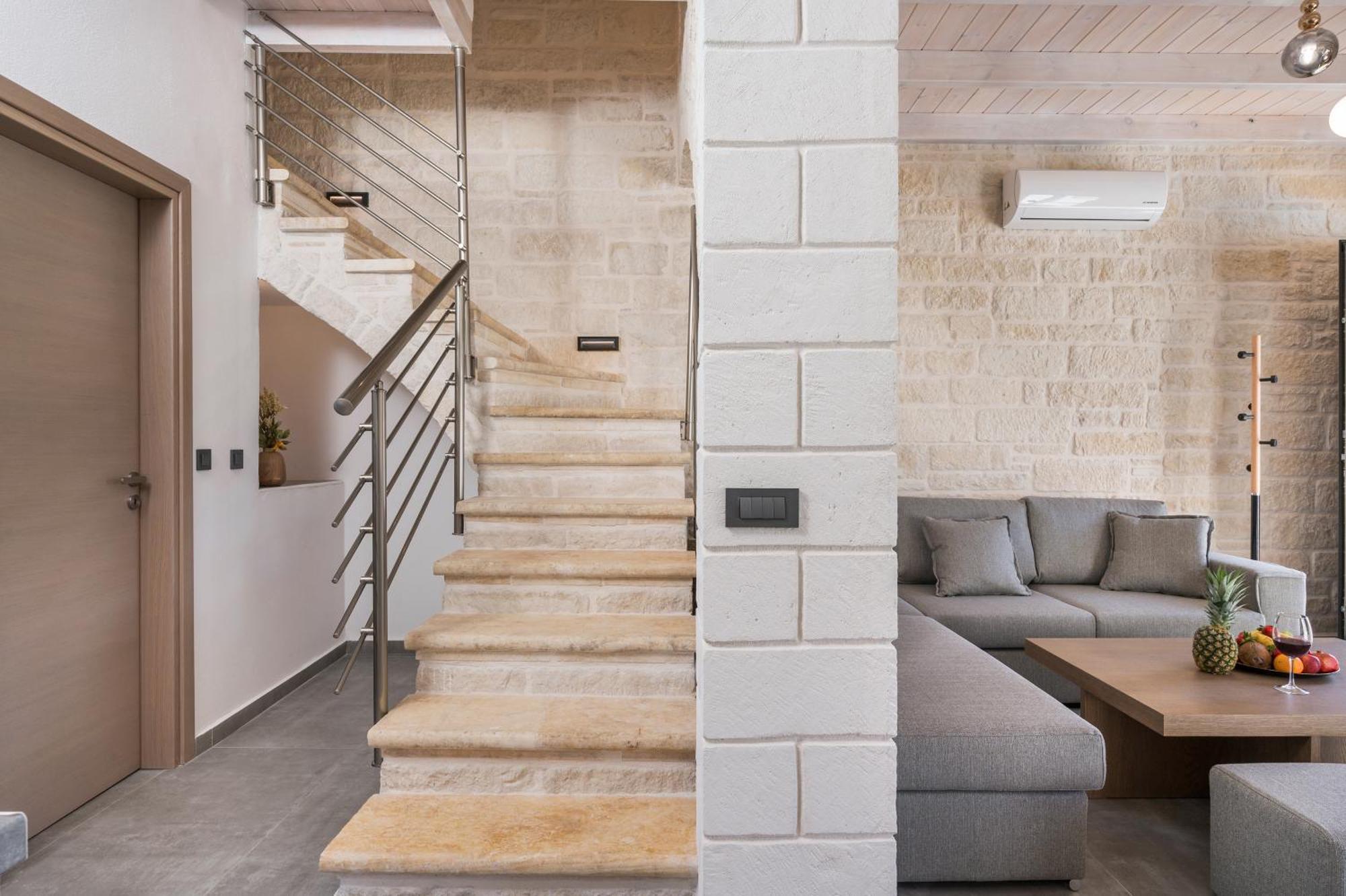 Sun Flower Villas With Sea View Agia Marina Exterior foto